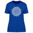 thumbnail image 1 of Floral Oriental Mandala T-Shirt Women -Image by Shutterstock, Female x-Large, 1 of 2