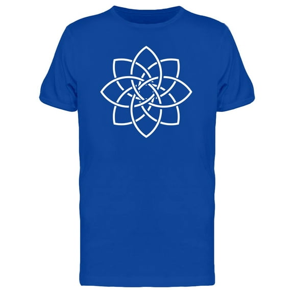 Floral Ornament Celtic T-Shirt Men -Image by Shutterstock, Male Medium