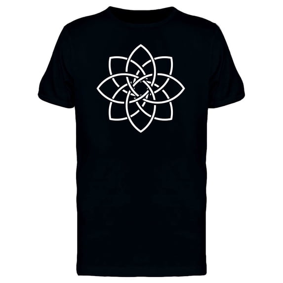 Floral Ornament Celtic Tee Men's -Image by Shutterstock