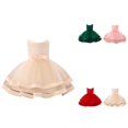 thumbnail image 1 of Floral Pageant Dress for Girls – Wedding Party Princess Dress for Ages 3-9 Years, Formal Flower Girl Dress for Toddlers 6M-9T, 1 of 9