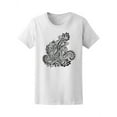 thumbnail image 1 of Floral Paisley Boho Graphic Tee Women's -Image by Shutterstock, 1 of 2