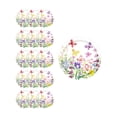 thumbnail image 1 of Floral Paper Plates, Wildflower Paper Plates, Disposable Dinner Dessert Tableware for Spring Floral Birthday Wedding Tea Party Supplies, 16Pcs, 1 of 6