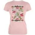 thumbnail image 1 of Floral Paradise Found California Juniors Soft T Shirt Blush Pink X-LG, 1 of 1