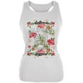 thumbnail image 1 of Floral Paradise Found California Juniors Soft Tank Top White X-LG, 1 of 1
