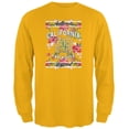 thumbnail image 1 of Floral Paradise Found California Mens Long Sleeve T Shirt Gold 2XL, 1 of 1