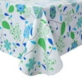 thumbnail image 1 of Floral Pattern PVC Tablecloth - Waterproof, Oilproof, for Dining/Living/Patio, 1 of 8