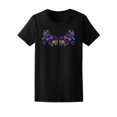 thumbnail image 1 of Floral Pattern T-Shirt Women -Image by Shutterstock, Female Small, 1 of 2