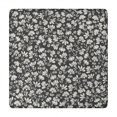 thumbnail image 1 of Floral Pattern Tablecloth with Elastic Edge, Reusable 34x34 Inch Polyester Cover for Indoor or Outdoor Settings, 1 of 6