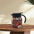 thumbnail image 1 of Floral Pattern Tea Pot with Built-In Infuser Mini Thermal Carafe Stainless Steel Hot Coffee Maker for Drinks, 1 of 3