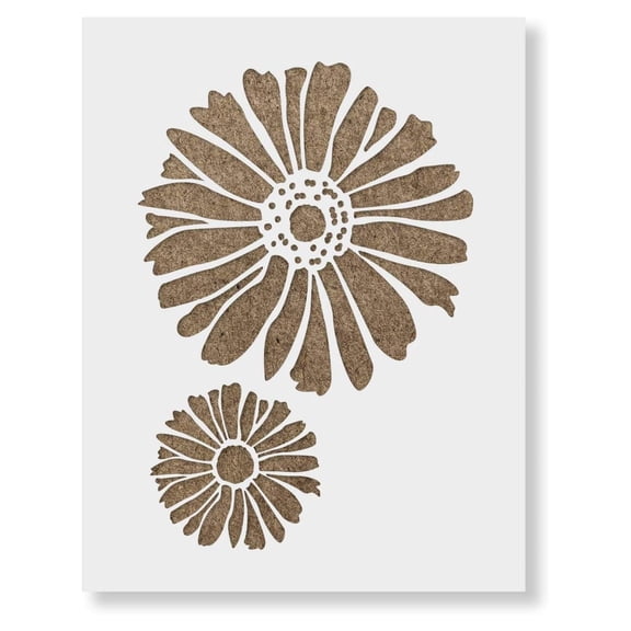 Floral Pattern Wall Stencil - Floral Designs, Wall Stencil, Stencil, Floral Pattern - Decorate with Wall Stencils
