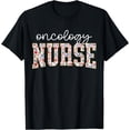thumbnail image 1 of Floral Patterned Oncology Nurse OCN T-Shirt for Comfort and Style, 1 of 5