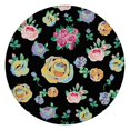 thumbnail image 1 of Floral Patterned Round Tablecloth with Elastic Edge, Ideal for Daily Meals, Parties or Picnics, Fits 44-52 Inch Tabletop, 1 of 7