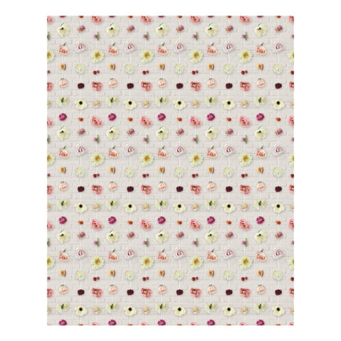 Multicolor Floral Photo Backdrop, 4.58' x 5.83', by Way To Celebrate