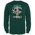 thumbnail image 1 of Floral Pineapple Surfer California Surf Classic Mens Long Sleeve T Shirt Forest Green 2XL, 1 of 1