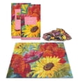 thumbnail image 1 of Floral Pink Sky 1000 Piece Jigsaw Puzzle in Rectangular Tube, 1 of 7