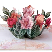 Floral Plant Pop Up Card