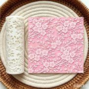 Floral Polymer Clay Embossing Roller Set for Jewelry DIY Texture Craft Tool