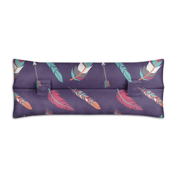 Floral Post Surgery Seatbelt Pillow - Mastectomy Car Cushion, Rustic Style, Secure Fit