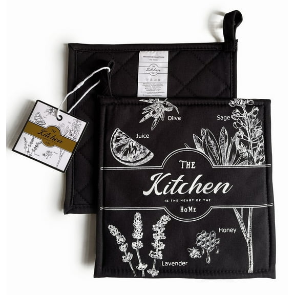 Floral Pot Holders Set 2 Pack