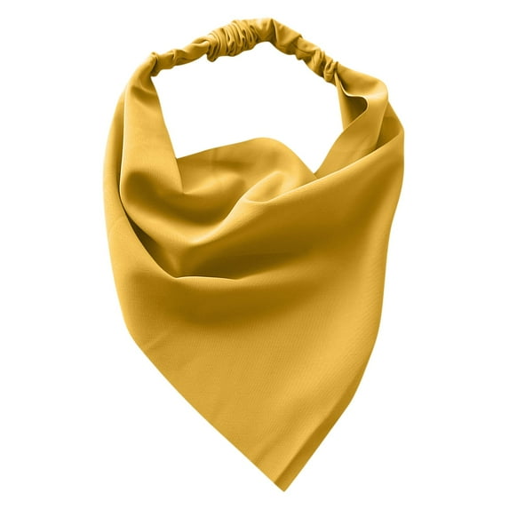 Floral Print Bandana Head Scarf Triangle Hair Kerchief with Ties for Women