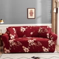 thumbnail image 1 of Floral Print Elastic Sofa Cover Stretch Sofa Covers for Living Room Couch Cover L-shape Armchair Chair Slipcovers 1/2/3/4 Seat, 1 of 5