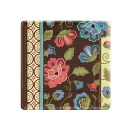 Floral Print 'Elegant Jacquard' Small Paper Plates (8ct)