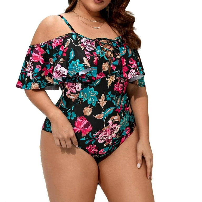 Plus size swimdress walmart online