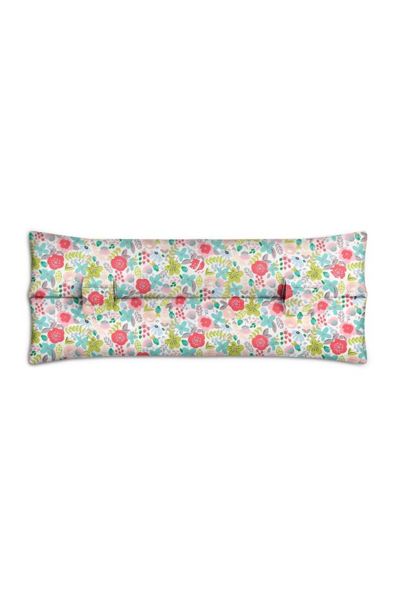 Floral Print Seat Belt Pillow for Post-Surgery Comfort - Mastectomy & Heart Surgery Recovery Cushion