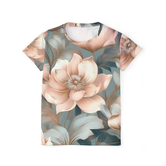 Floral Print Shirt, Shirt with Flowers