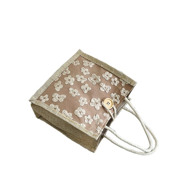 Floral Print Shoulder Bag | Adjustable Strap Multipurpose Crossbody Purse | Lightweight Tote Handbag for Casual Outing Shopping | Small Messenger Bag