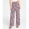 thumbnail image 1 of Floral-Print Wide-Leg Pants Floral Field Bl XXL, 1 of 1