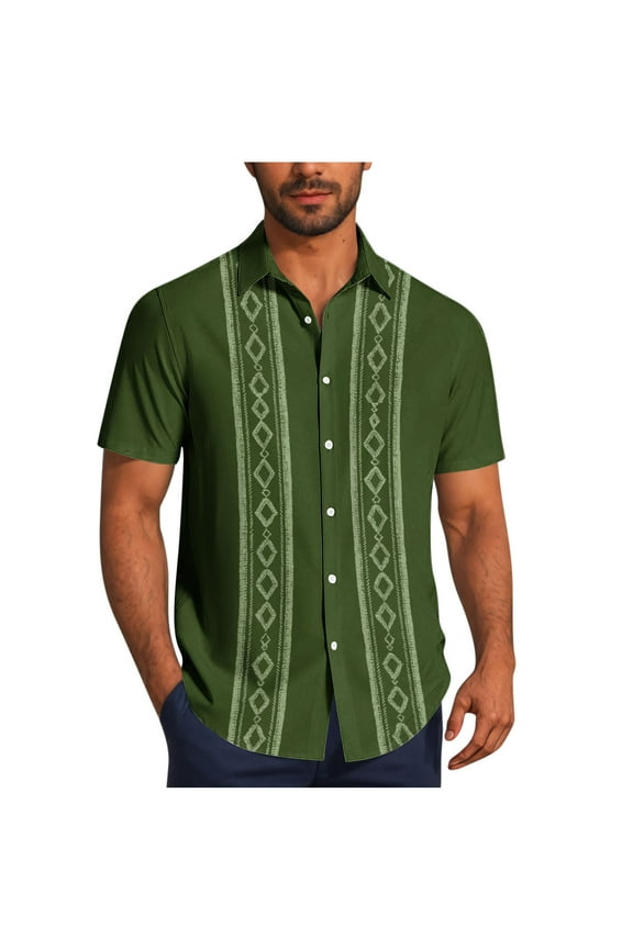 Floral Printed Polo Shirts For Mens Ultra Soft Front Button Lapel Shirts Athletic Stretch Quick Dry Tunics Blouses Comfort Casual Tee Shirts Short Sleeve Tops Gym Traning Track Joggers Blouses