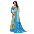 thumbnail image 1 of Floral Printed Pure Georgette Saree - 28409954, 1 of 5