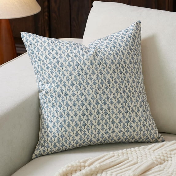 Floral Printed Throw Pillow Cover, Decorative Cushion Case For Living Room Sofa Home Decoration, 1Pc