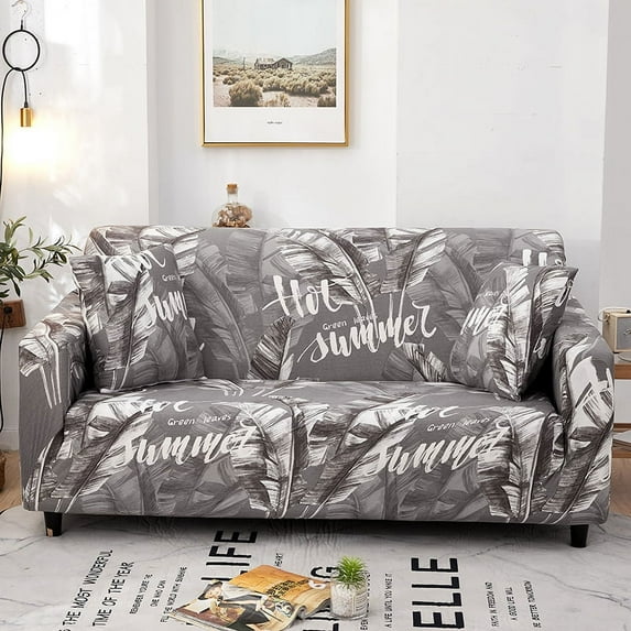 Floral Printing Sofa Cover for Living Room Slipcovers Sofa Cover Cotton Elastic Couch Cover Sofa Towel Chair Protector 1PC