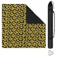 thumbnail image 1 of Floral Rubber Game Board Mat 31.5 Inch Square Multi-Purpose Table Mat Excellent for Mahjong Enthusiasts and Card Game Players, 1 of 7