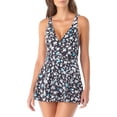 thumbnail image 1 of Floral Ruffled Swimdress, 1 of 2
