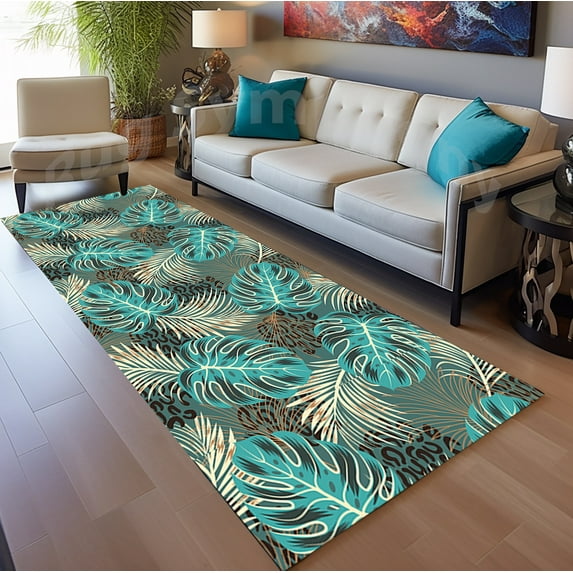 Floral Runner 2.6x10 ft =80x305 cm