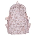 thumbnail image 1 of Floral School Backpack, Aesthetic Bag with Multi-pocket, Durable School Bookbag for College Travel, Style 8, 1 of 10