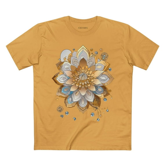 Floral Shirt, Shirt with Flower, Tee Shirt with Antique Flower