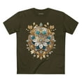 thumbnail image 1 of Floral Shirt, Shirt with Flower, Tee Shirt with Antique Flower, 1 of 18
