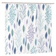 thumbnail image 1 of Floral Shower Curtain Leaf Shower Curtain Plants Tropical Shower Curtain,Waterproof Fabric Shower Curtains for Bathroom 72x72 Inch, 1 of 1