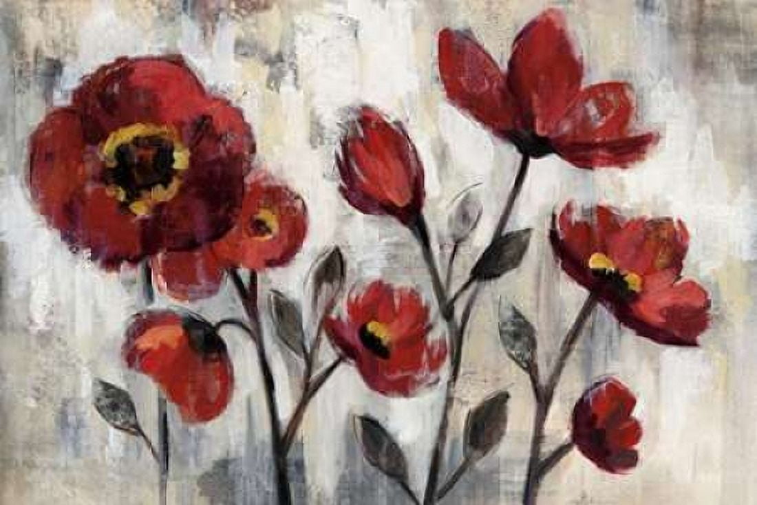 Floral Simplicity Canvas Art - Silvia Vassileva (24 x 36)