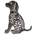 thumbnail image 1 of Floral Sitting Dog, 1 of 1