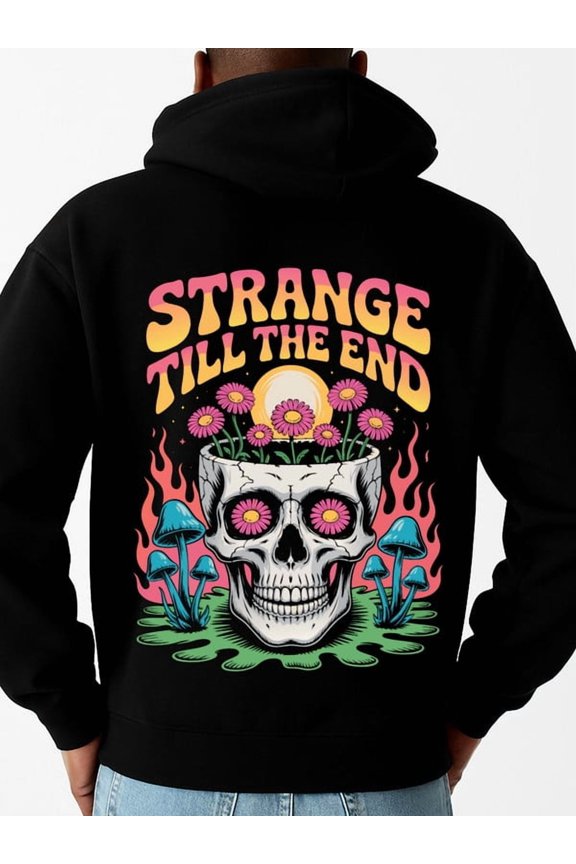 Floral Skull Hoodie sweatshirt skeleton mens long sleeve black Clothing For Autumn Winter comfortable idk 3d Vintage Unisex Shirt Crewneck tshirts Vintage Unisex Shirt Printed tshirts