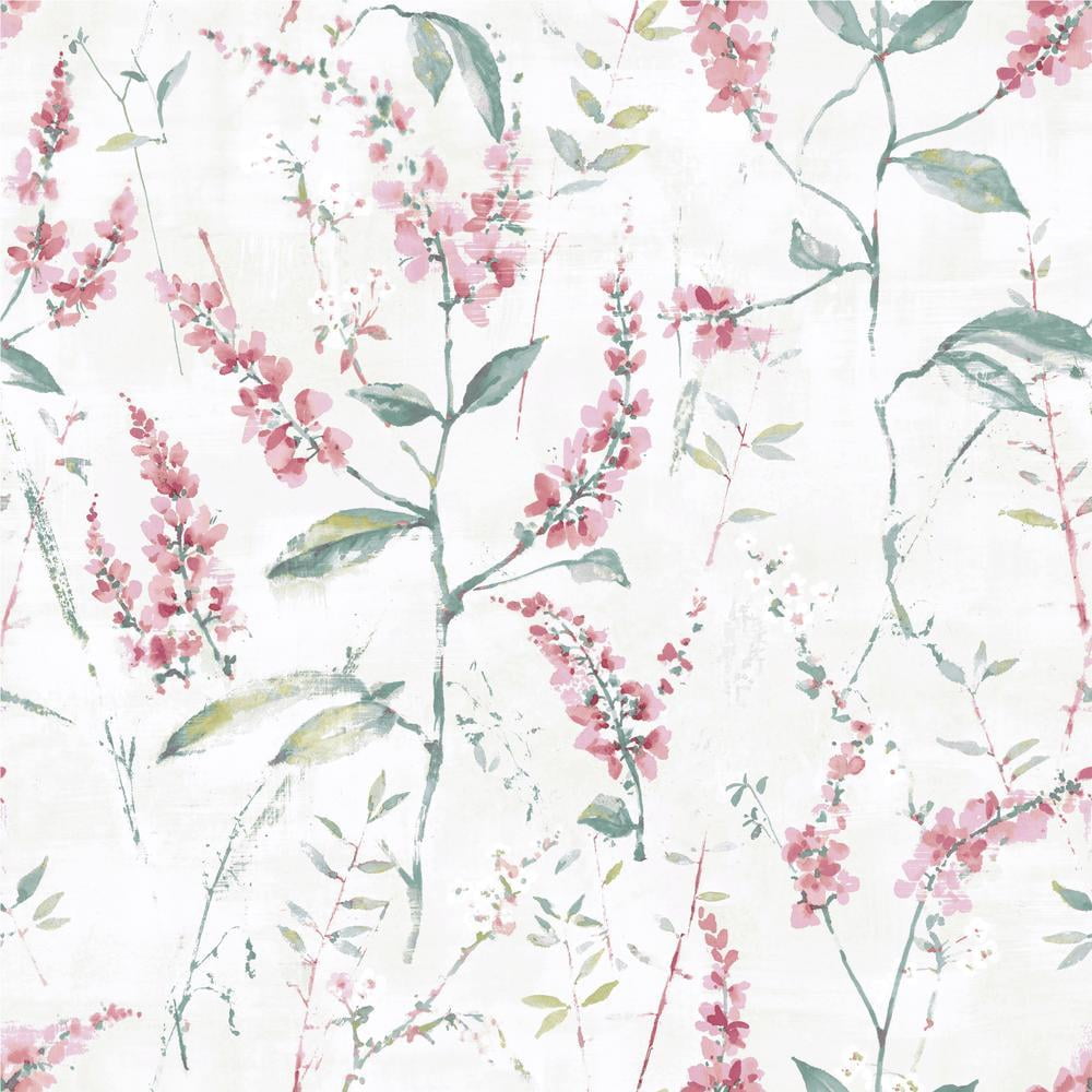 Floral Sprig Peel and Stick Wallpaper
