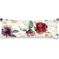 thumbnail image 1 of Floral Spring Body Pillow Cover Flowers Throw Pillow Covers Florals Cushion Long Pillowcase with Zipper Farmhouse Wildflower Decorative Soft Bedding Pillow Cases for Bedroom,Couch,20"x54", 1 of 5