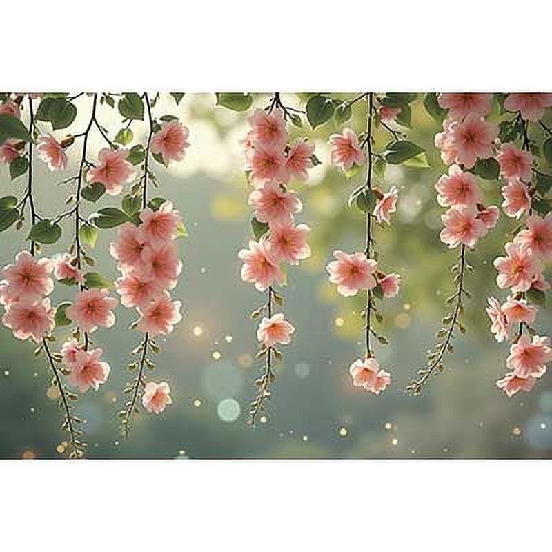 Floral Spring Flower Blossom Backdrop Childr Enchanted Birthday Party ...