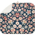 thumbnail image 1 of Floral Spring Large Dish Drying Mat for Kitchen Counter 18x24 Microfiber Absorbent - Foldable, Non-Slip, Compact Kitchen XL Drying Mats for Dishes, Countertops, and Cookware, 1 of 7