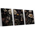 thumbnail image 1 of Floral Spring Triptych Canvas Art Moody Wildflower Decor for Living Room Bedroom Gifts and Seasonal Home Decoration,of canvas paintings（Only canvas）, 1 of 6